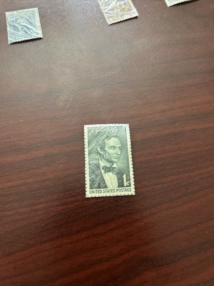 ABRAHAM LINCOLN GREEN STAMP SUPERB CONDITION