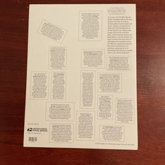 One sheet of STAR WARS Character Anniversary stamp Set US # 4143