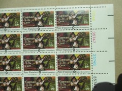 US Postage stamp sheet of 50 Peter Francisco 18 cent stamps Mint NH OG