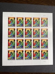 SCOTT#4584 SHEET OF 20 KWANZAA FOREVER STAMPS MNH-2011-US