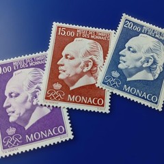 9947 Foreign Stamps Monaco 1996 Commemorating Rainier III Engraved 3V
