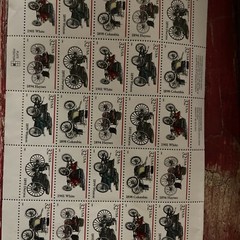 See Photos. Sheet 25 ANTIQUE AUTOS 32¢ US Postage Stamps. # 3019-3023