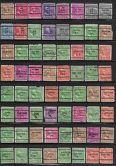 U S Precancels – 64 Various Prexies – New York to Pennsylvania