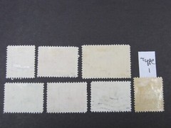 US 1903-1909 SCOTT 319 TYPE 1 328 329 330 367 370 372 USED AND MINT F-VF