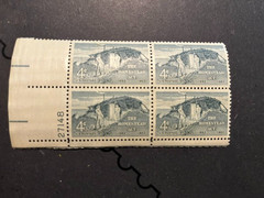Scott #1198. 1962 Commemorative – 4c The Homestead Act plate block of 4. MNH.