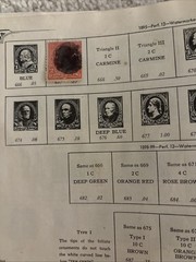 Vintage 1930s U.S. Stamp Album – 1893 Columbians, Prexies, Airmail & Philippines
