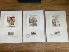 WW2 50th ANN. FLEETWOOD PROOFCARDS FIRST DAY ISSUES GREAT SEAL MINT MEDIA L33