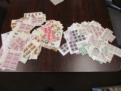 Discount Postage, 1000 11-28 cent USPS stamps, Face Value $840.00, Mint NH
