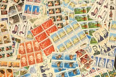 unused 100 stamps 22¢ US postage face value $22.00