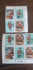 SANTA AND CHILDREN STAMPS 32 CENT lot of 10