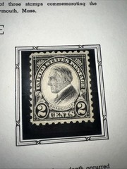 U.S.P.S. #610, 611, 612 – Black – Harding Memorial – 1923 – MPH – Nice Set