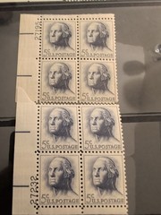 1962 George Washington 5 Cent Blue Rare Unused Stamp United States Postage