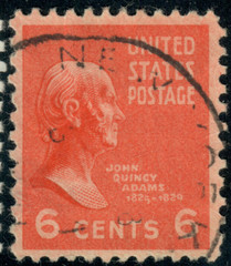 USA – 1938 – Presidential Issue – John Quincy Adams – 6¢ – #3265