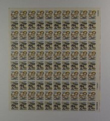 US SCOTT C93 – 94 PANE OF 100 OCTAVE CHANUTE STAMPS 21 CENT FACE MNH