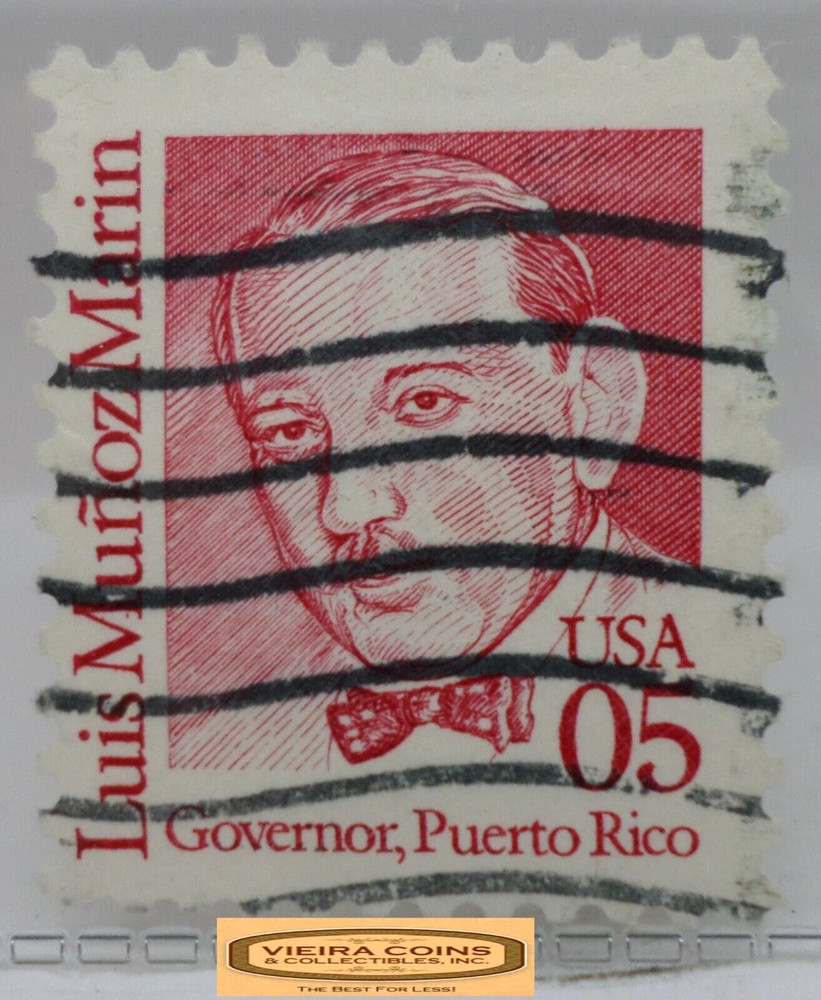 USA Luis Munaz Marin Gevernor Puerto Rico 5 Cents Stamp – #S41492NQ