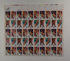 US SCOTT 2082 – 2085 PANE OF 50 OLYMPICS STAMPS 20 CENT FACE MNH
