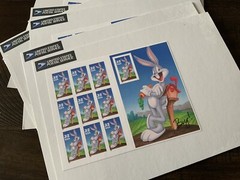 (1) Bugs Bunny 32c Postage Sheet #3137 MNH