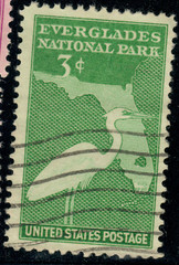 USA – 1947 – Everglades National Park – Ardea herodias occidentalis – 3¢ – #2930
