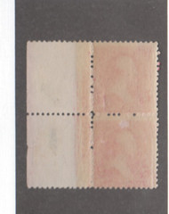 US SCOTT # 250 WASHINGTON PAIR IMPRINT 1894 BANK NOTE MINT NH OG H1896