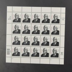 US SCOTT 3426 PANE OF 20 CLAUDE PEPPER STAMPS 33 CENT FACE MNH