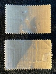 Vintage Postage-10 cent Special Delivery Stamps-Unused-Motorcycle Art