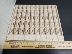 Vtg ’56 Pronghorn Antelope Wildlife Conservation 3 Cent USPS Postage Stamp Sheet