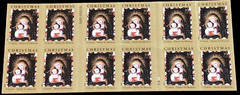 TWO x 20 = 40 of MADONNA & CHILD 39¢ US Christmas Stamps by I. Chacon Sc # 4100a