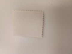Orange Queen of england stamp