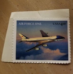 AIR FORCE ONE $4.60 PRIORITY MAIL Postage #4144 MNH