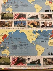 US SCOTT 2559 PANE OF 20 1941 A WORLD AT WAR STAMPS 29 CENT FACE MNH