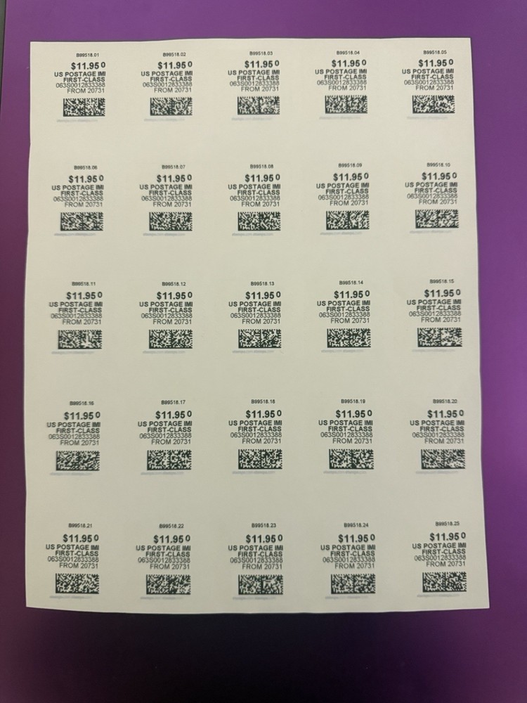Discount Stamps 300 Priority Mail Stamps $11.95 Face Value Fast Shipping!!!