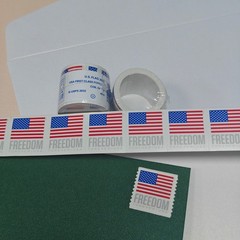 10Roll 2023 U.S. Flag Roll of For-ever Postage Stamps1000 Count First Class Mail