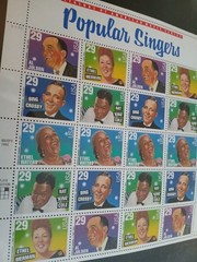 LOUIS ARMSTRONG 32¢ US Postage Stamps, USA , Gospel Singers, Jazz Musicians etc