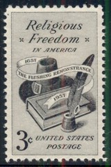 #1099 3¢ RELIGIOUS FREEDOM LOT 400 MINT STAMPS SPICE UP YOUR MAILINGS!