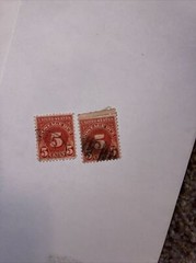 postage Due 5 Cent Stamp