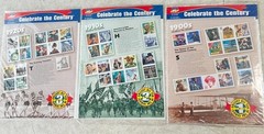 US 1900’s 1910’s 1920’s Celebrate The Century Postage Stamps Full Sheets NIP