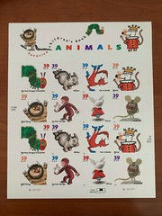2006 US 39c Postage CHILDREN’S BOOKS ANIMALS MNH Stamp Sheet #3987-94 DR SUESS