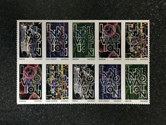 2020USA #5514-5518 Forever – Innovation – Block of 10 postage