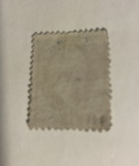 RARE 1870-79 3 CENT GEORGE WASHINGTON US GREEN POSTAGE STAMP, USED
