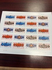 100 Forever assorted stamps, uncancelled, original **14% off retail prices**