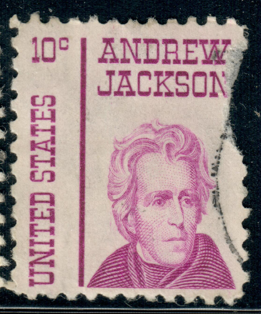 USA – 1967 – Prominent Americans – Andrew Jackson – 10¢ – #3482