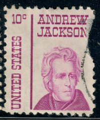 USA – 1967 – Prominent Americans – Andrew Jackson – 10¢ – #3482