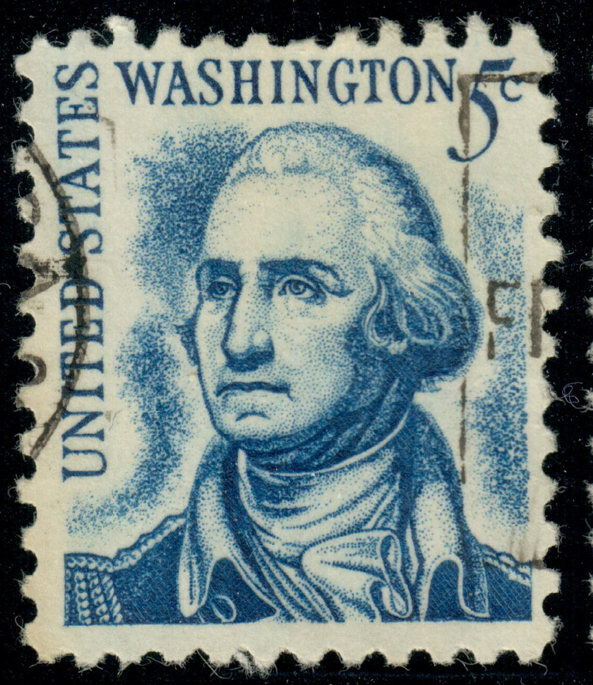 USA – 1966 – Prominent Americans – George Washington – 5¢ – #3232