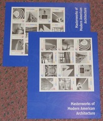 Three x 12 = 36 MASTERWORKS OF MODERN AMERICAN ARCHITECTURE 37¢ US Stamps # 3910