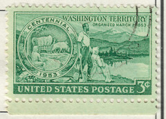 USA – 1953 The 100th Anniversary of Washington Territory