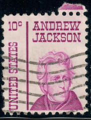 USA – 1967 – Prominent Americans – Andrew Jackson – 10¢ – #3483