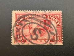 US Scott Q7 15c Parcel Post Automobile 1913 Used