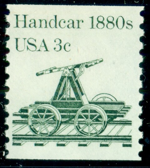 #1898, 3¢ HANDCAR LOT OF 400 MINT STAMPS SPICE UP YOUR MAILINGS!