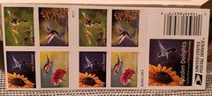 1 Book of 20 First-Class Forever US Postage Stamps~ Garden Delights