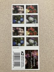 Book of 20 Forever Stamps – Flowers from Garden